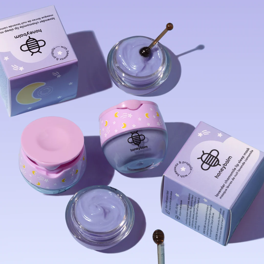 Lavender Chamomile Lip Sleep Mask - Image 9